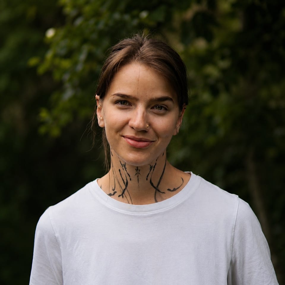 Portrait of Eva Wendorff.